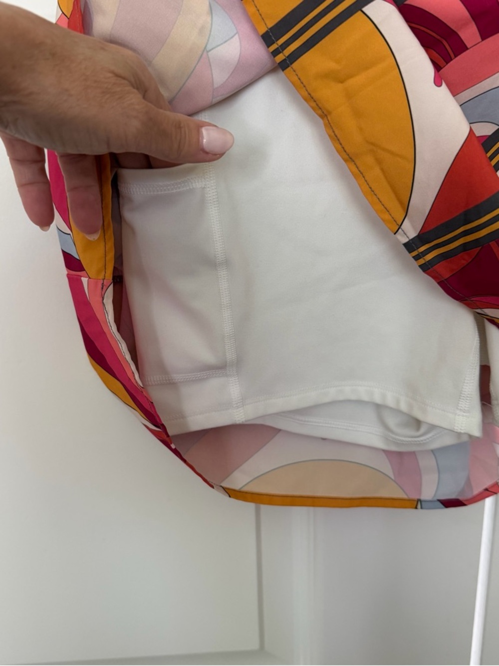 JOHNNY WAS ACTIVE BEE RACHEL MAY PLEATED SKIRT SKORT TENNIS WORKOUT Medium - Picture 9 of 9